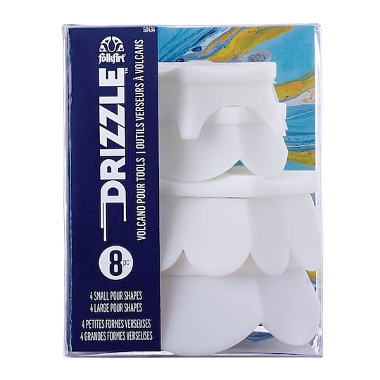 FolkArt&#xAE; Drizzle&#x2122; 8 Piece Volcano Pour Tool Kit